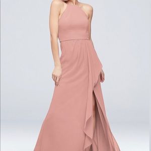 David’s bridal bridesmaid dress.